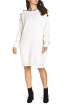 Women's Caara Marik Creme Sweater Dress - White