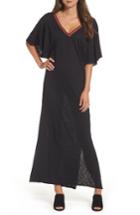 Women's Elan Cover-up Caftan - White