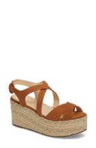 Women's Klub Nico Vikki Espadrille Platform Sandal M - Brown