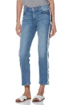 Women's Paige Noella Frayed Side Seam Ankle Jeans