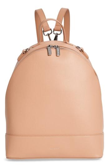 Pixie Mood Large Cora Faux Leather Convertible Backpack - Beige