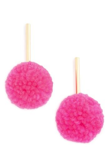 Women's Baublebar Barbados Pompom Drop Earrings