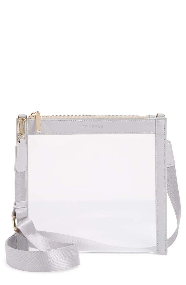 Truffle Clarity Crossbody Bag - Grey