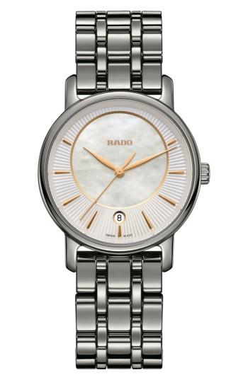 Women's Rado Diamaster Bracelet Watch, 33mm