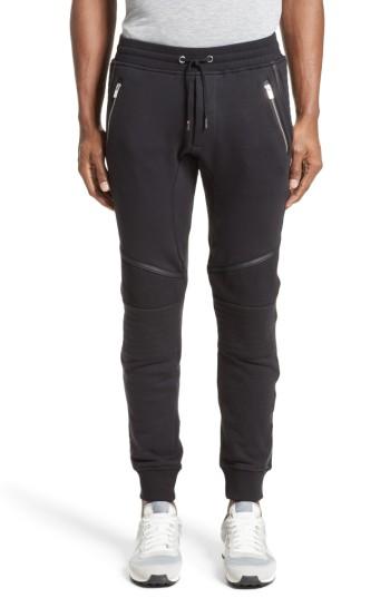 Men's The Kooples Moto Jogger Pants
