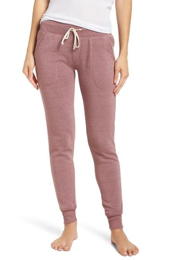 Women's Alternative Fleece Jogger Sweatpants - Burgundy