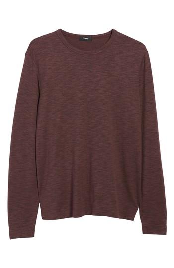 Men's Theory Long Sleeve T-shirt - Red