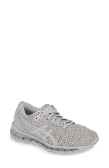 Women's Asics Gel-quantum 360 Knit 2 Running Shoe B - Grey