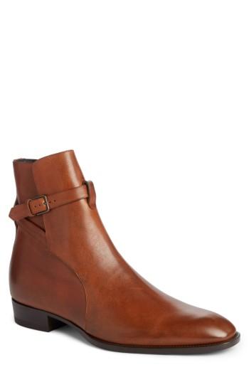 Men's Saint Laurent Wyatt Jodhpur Boot Us / 40eu - Brown