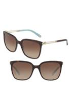 Women's Tiffany 54mm Sunglasses - Havana Blue Gradient