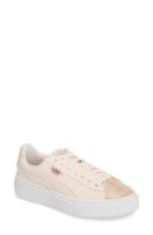 Women's Puma Basket Platform Sneaker .5 M - Pink