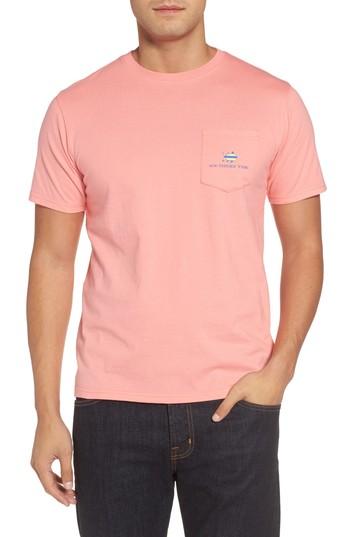 Men's Southern Tide Paradise T-shirt - Pink