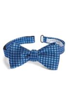 Men's Nordstrom Men's Shop Jacquard Silk Tie, Size - Blue