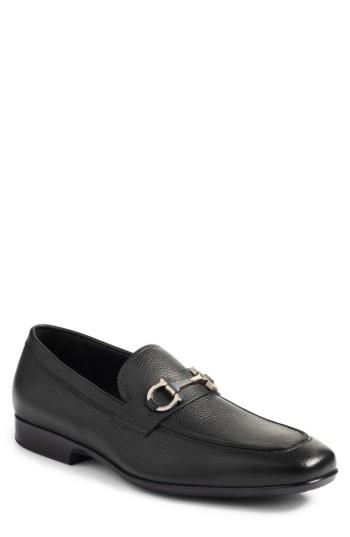 Men's Salvatore Ferragamo Dandy Bit Loafer M - Black