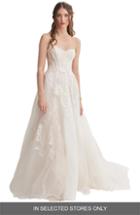 Women's Willowby Harmony Strapless Lace & Tulle Wedding Dress, Size In Store Only - Ivory