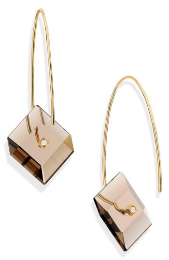 Women's Yael Sonia Reverse Fit Diamond Square Earrings