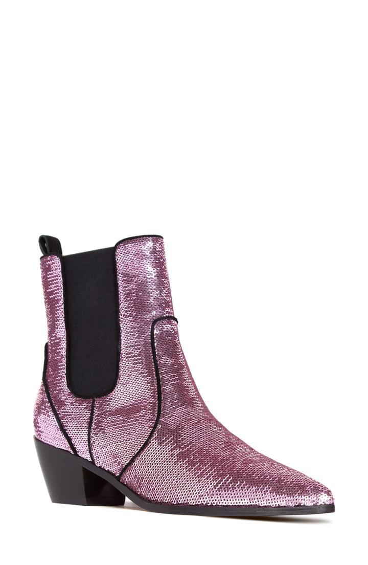 Women's Paige Willa Chelsea Bootie M - Pink