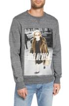 Men's Elevenparis Influencer Graphic Sweatshirt, Size - Grey