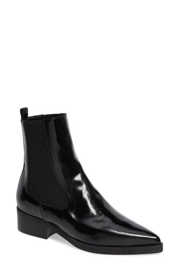 Women's Stella Mccartney Pointy Toe Bootie Us / 36eu - Black