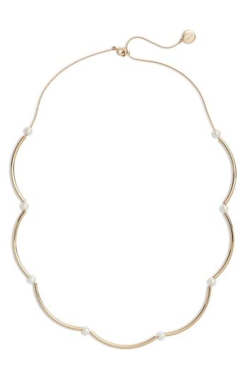 Women's Vince Camuto Scalloped Slider Necklace
