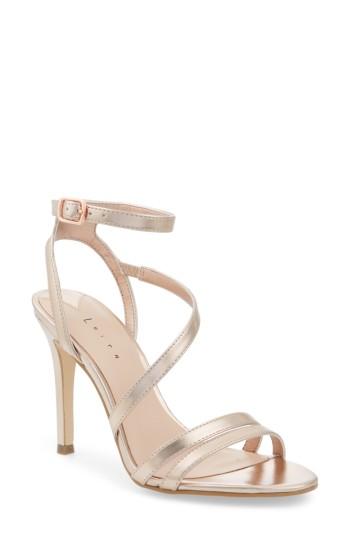 Women's Leith Ava Asymmetrical Strappy Sandal .5 M - Pink