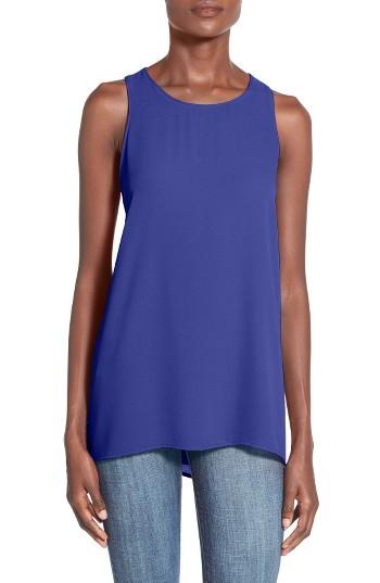 Women's Lush Side Slit Tank - Coral