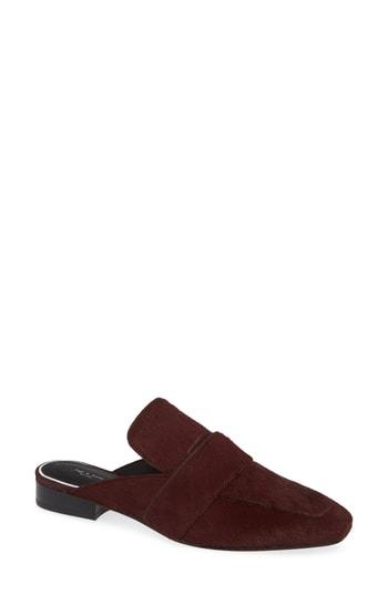 Women's Rag & Bone Aslen Genuine Calf Hair Loafer Mule Us / 41eu - Red