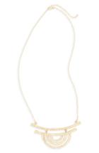 Women's 31 Bits Tri Crescent Necklace