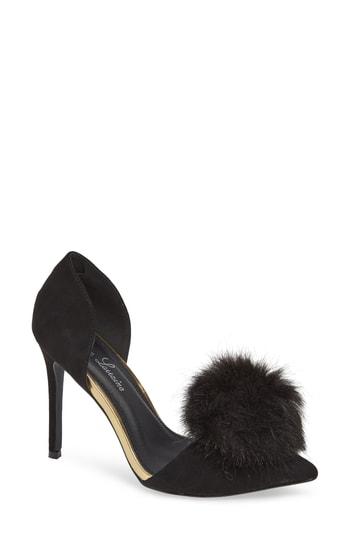 Women's Lauren Lorraine Sassy D'orsay Pump M - Black