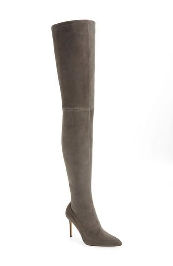 Women's Pour La Victoire Cassie Thigh High Boot M - Grey