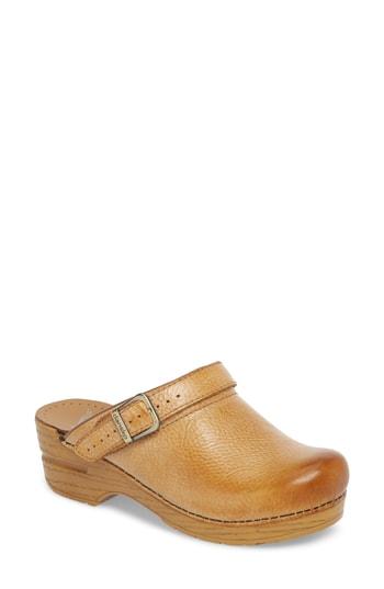 Women's Dansko Ingrid Clog .5-7us / 37eu M - Brown