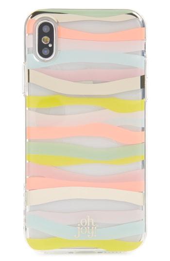 Incipio Oh Joy Stripe Iphone X Case - Pink