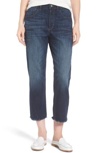 Women's Dl1961 Patti Crop Straight Leg Jeans - Blue