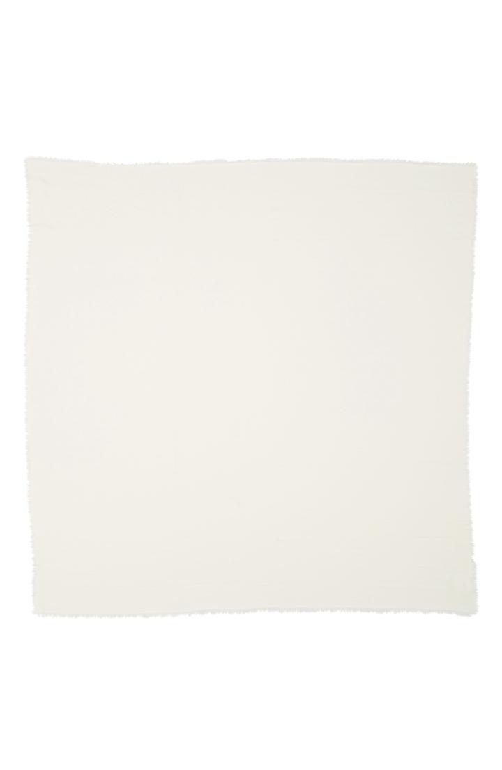 Women's Gucci Ataria Jacquard Shawl, Size - White