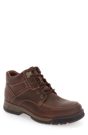 Men's Johnston & Murphy Waterproof Moc Toe Boot M - Brown
