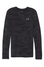 Men's Under Armour Siphon Long Sleeve Camo T-shirt - Black