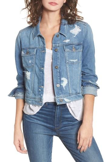 Women's Paige Vivienne Denim Jacket - Blue