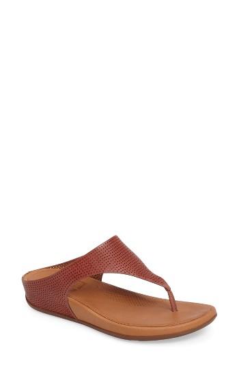 Women's Fitflop(tm) Banda Sandal M - Brown