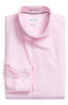 Men's Calibrate Extra Trim Fit Stretch No-iron Dress Shirt .5 - 32/33 - Pink