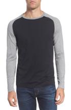 Men's Gant Stadium Raglan T-shirt - Black