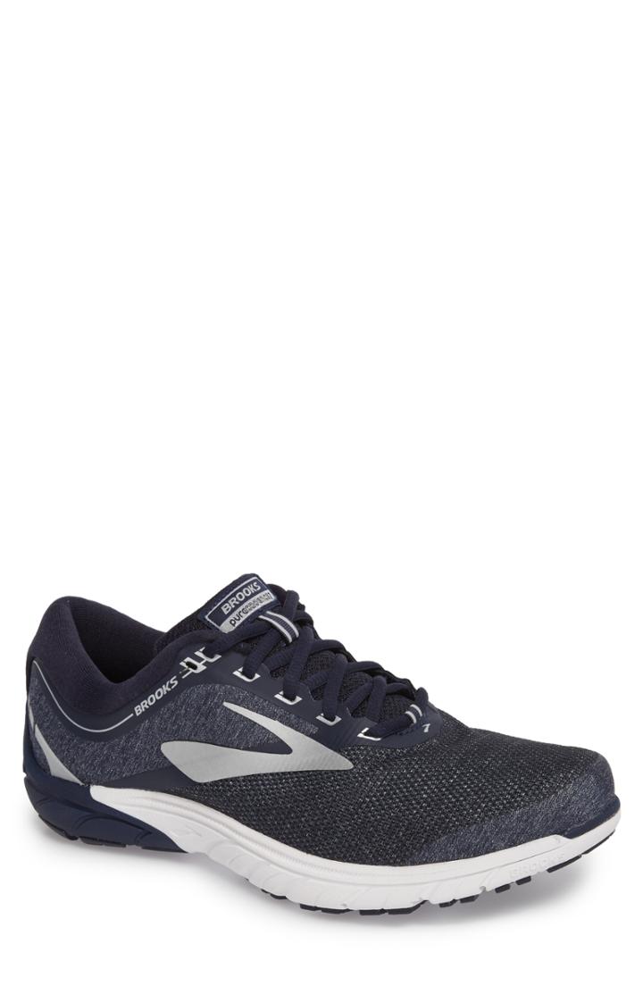 Men's Brooks Purecadence 7 Road Running Shoe .5 D - Blue