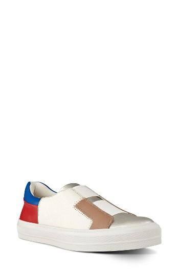 Women's Nine West Obasi Slip-on Sneaker M - Metallic