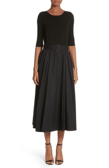 Women's Max Mara Calmi Midi Dress - Black