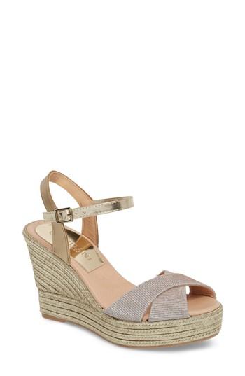 Women's Cordani Harem Espadrille Wedge Sandal .5us / 35eu - Pink