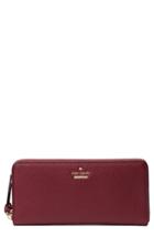 Women's Kate Spade New York Jackson Street - Lindsey Leather Wallet - Red