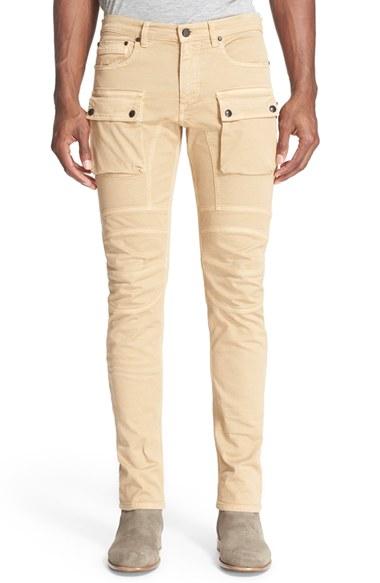 Men's Belstaff 'felmore' Denim Cargo Pants - Brown