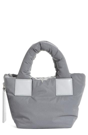 Kara Flash Baby Puffer Tote - Metallic