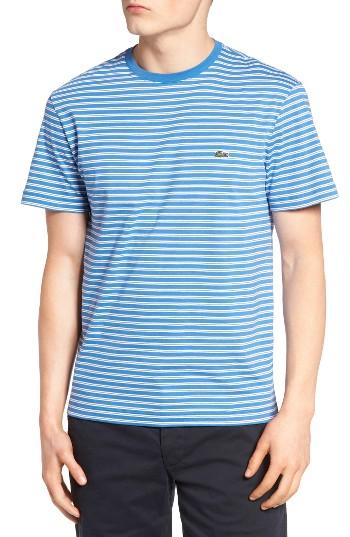 Men's Lacoste Striped T-shirt (m) - Blue