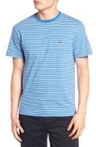 Men's Lacoste Striped T-shirt (m) - Blue