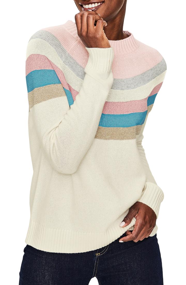 Women's David Lerner Ruffle Sweatshirt